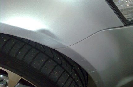 Dent Wheel Arch